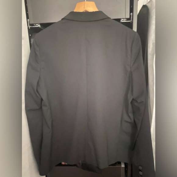 Lanvin x H&M 2010 Black Wool Tuxedo Blazer in a size UK 16 US 12 - Picture 7 of 15
